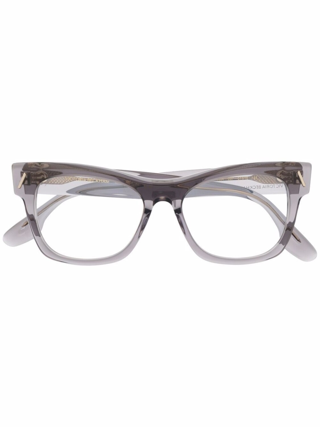 

Очки в квадратной оправе Victoria Beckham Eyewear, серый