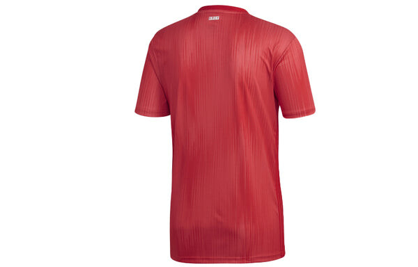 Футболка real madrid 1819 сезон выездная майка ocean Adidas, красный — фото 2