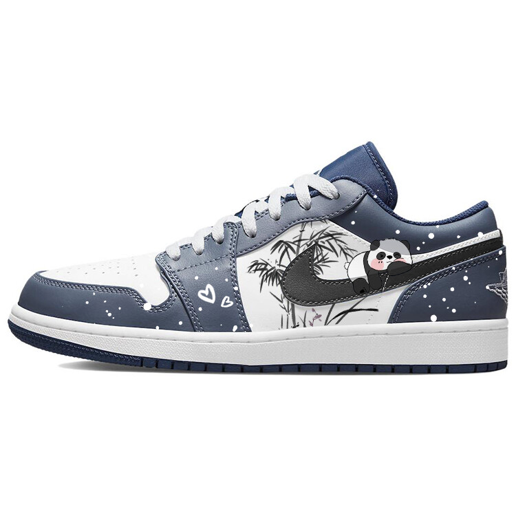 

Кроссовки Air JORDAN 1 Vintage Basketball Shoes Men Low-Top Blue White, Синий, Кроссовки Air JORDAN 1 Vintage Basketball Shoes Men Low-Top Blue White