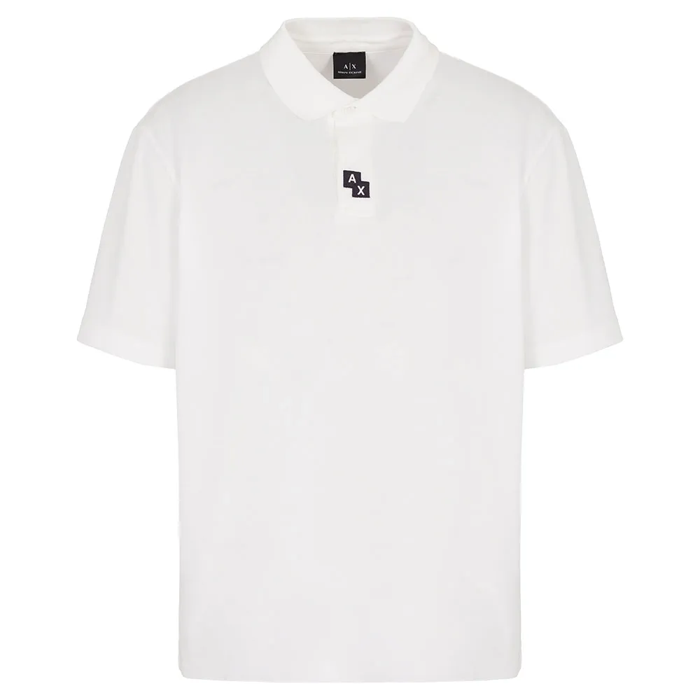 

Поло с коротким рукавом Armani Exchange XM000474_AF13108, белый