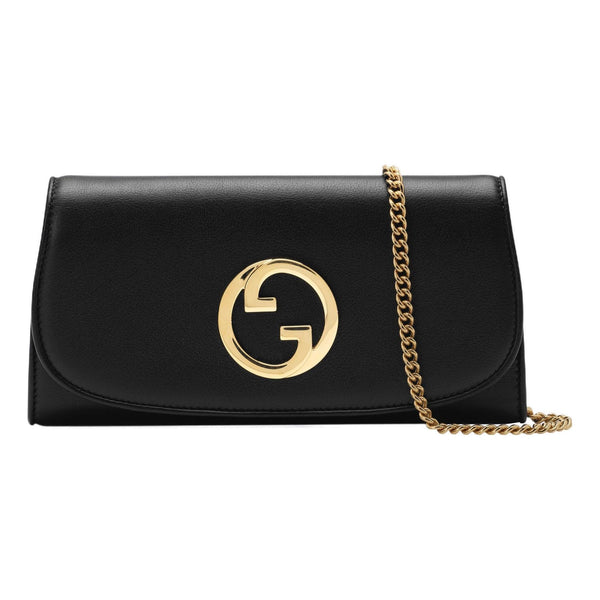 

Сумка blondie continental chain wallet 'black' Gucci, черный