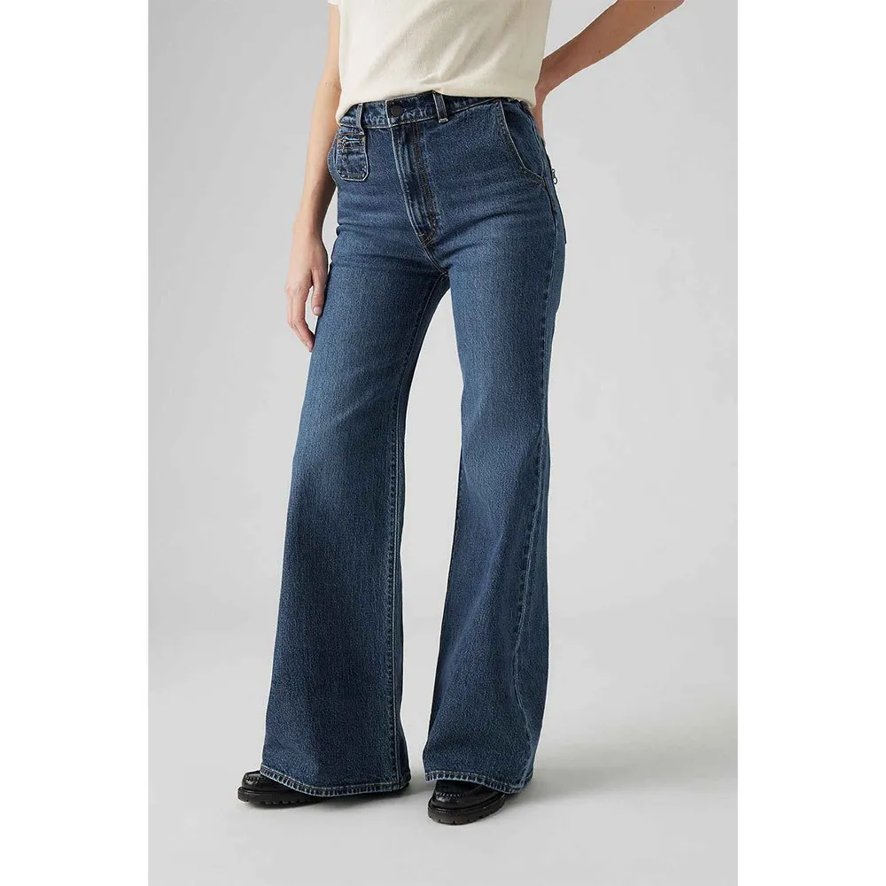 

Джинсы Levi's Ribcage Bells Vintage, синий