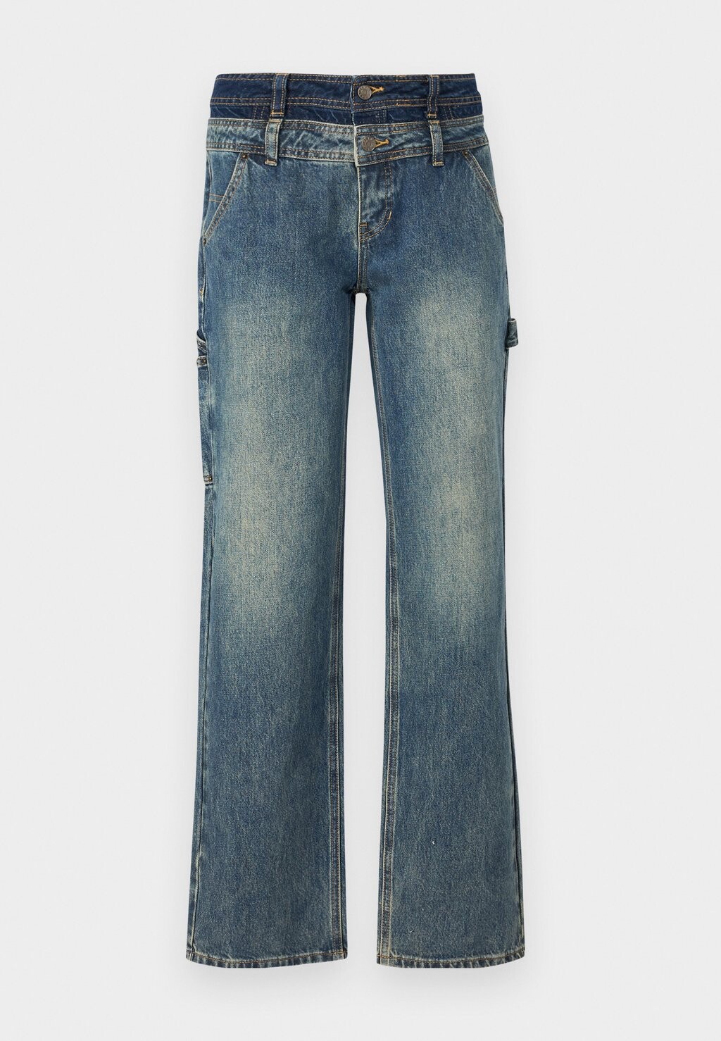 

Джинсы прямого кроя DOUBLE WAISTBAND CARPENTER Guess Originals, светло-голубой