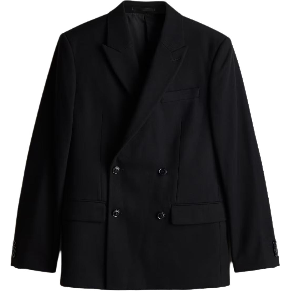 

Деловой костюм мужской черный H&M
