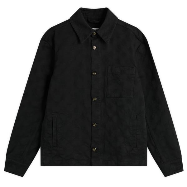 

Джинсовая куртка с монограммой Casablanca, черный