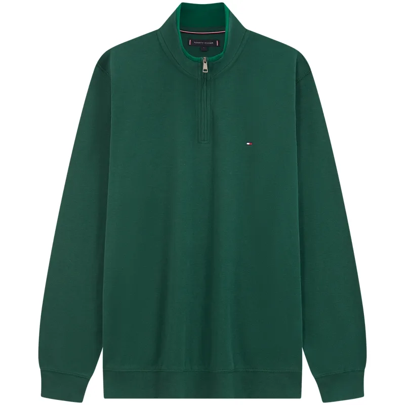 Свитер с высоким воротником на молнии Tommy Hilfiger, Green L6K