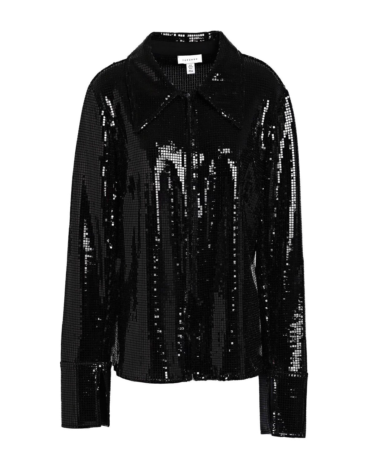 

Рубашка Topshop, черный