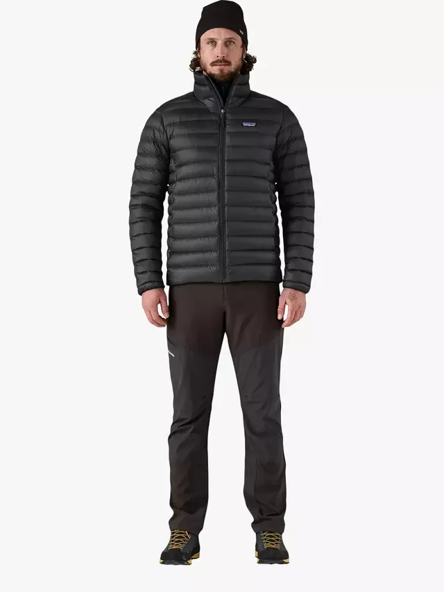 Ветрозащитная куртка Down Sweater Patagonia, Black — фото 3