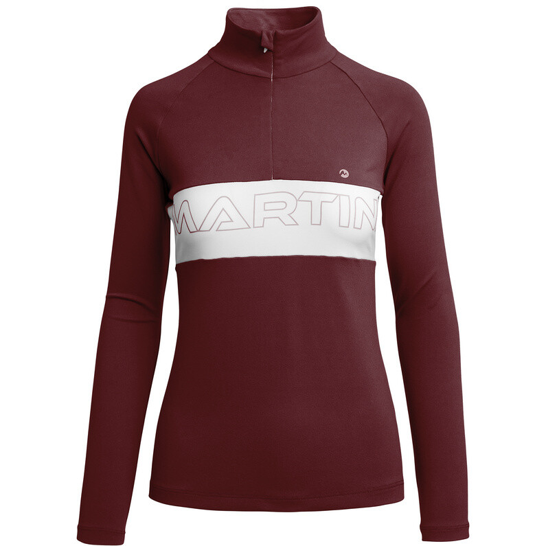 

Женский жемчуг с длинным рукавом Martini Sportswear, красный