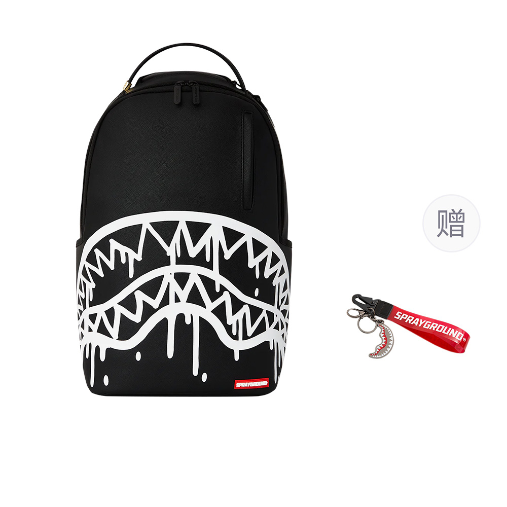 

SPRAYGROUND Повседневный рюкзак из ПВХ унисекс черный, Black (Comes with Bag Charm)