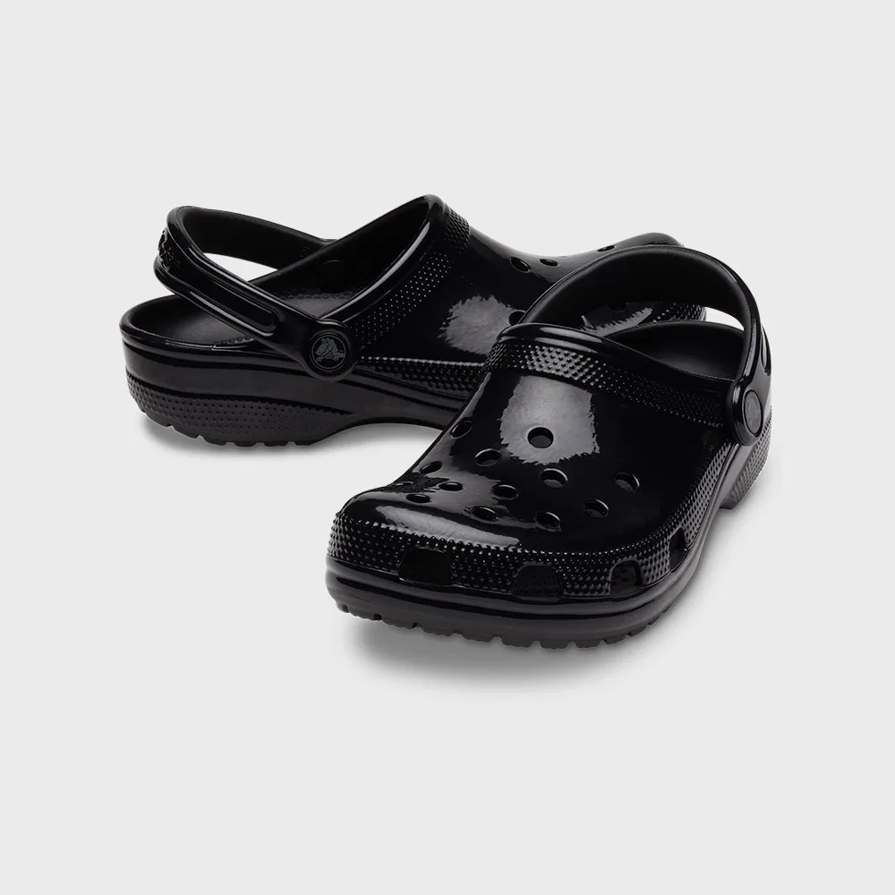 Мужские классические клоги High Shine чёрные от Crocs