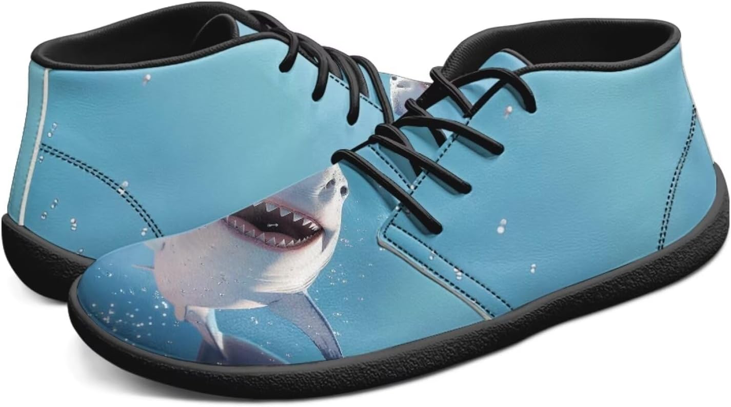 

Мужские босоножки с нулевым падением, минималистичные с широкой носочной частью, нескользящие и удобные для ходьбы и походов кроссовки Pointodoor, синий