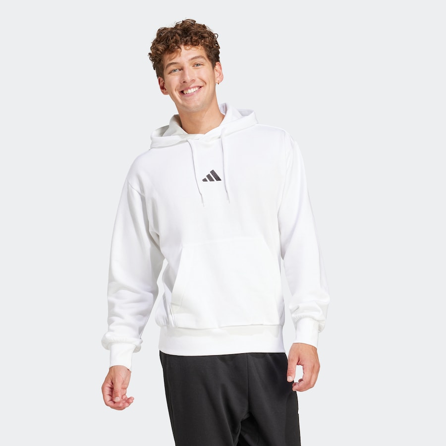 Спортивная толстовка ADIDAS SPORTSWEAR Essentials, белый — фото 2