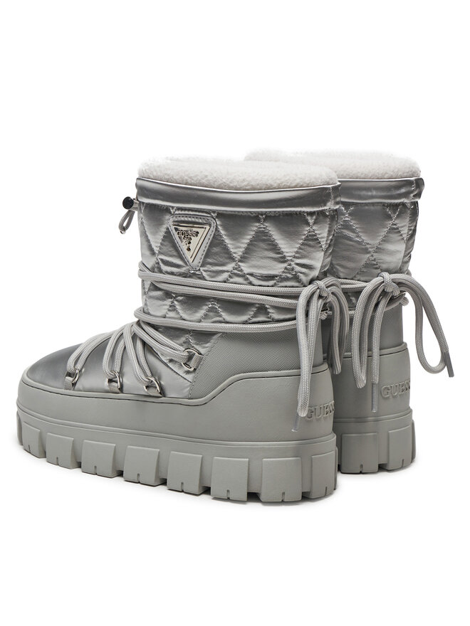 Зимние ботинки Guess Botas de nieve Uniques FLFUNI LEL10, серебряный — фото 3