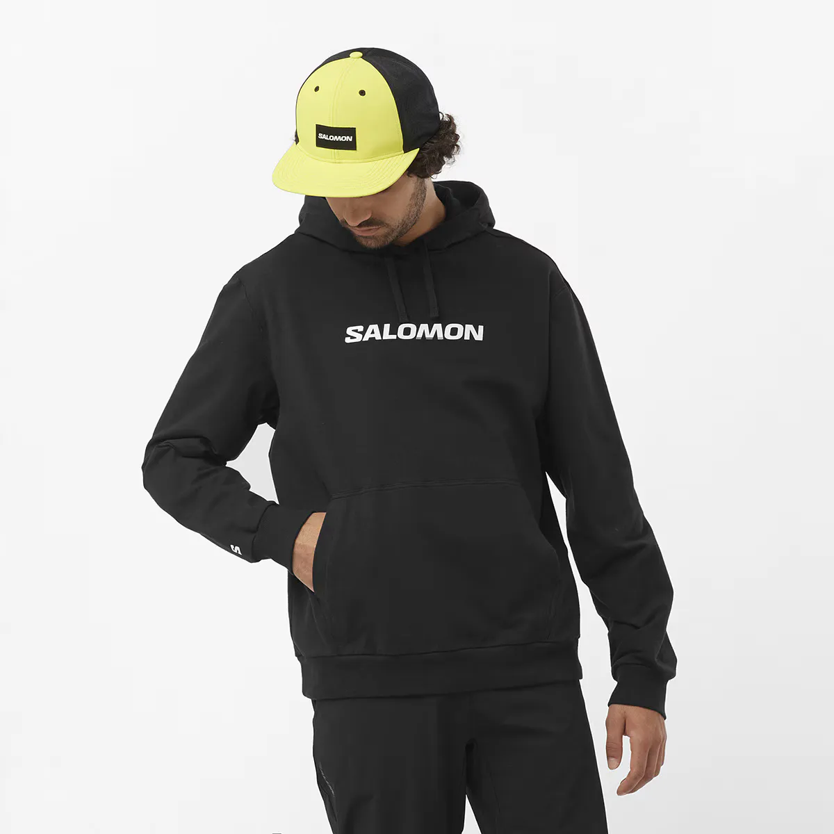 

Мужская толстовка Logo Performance Salomon, черный