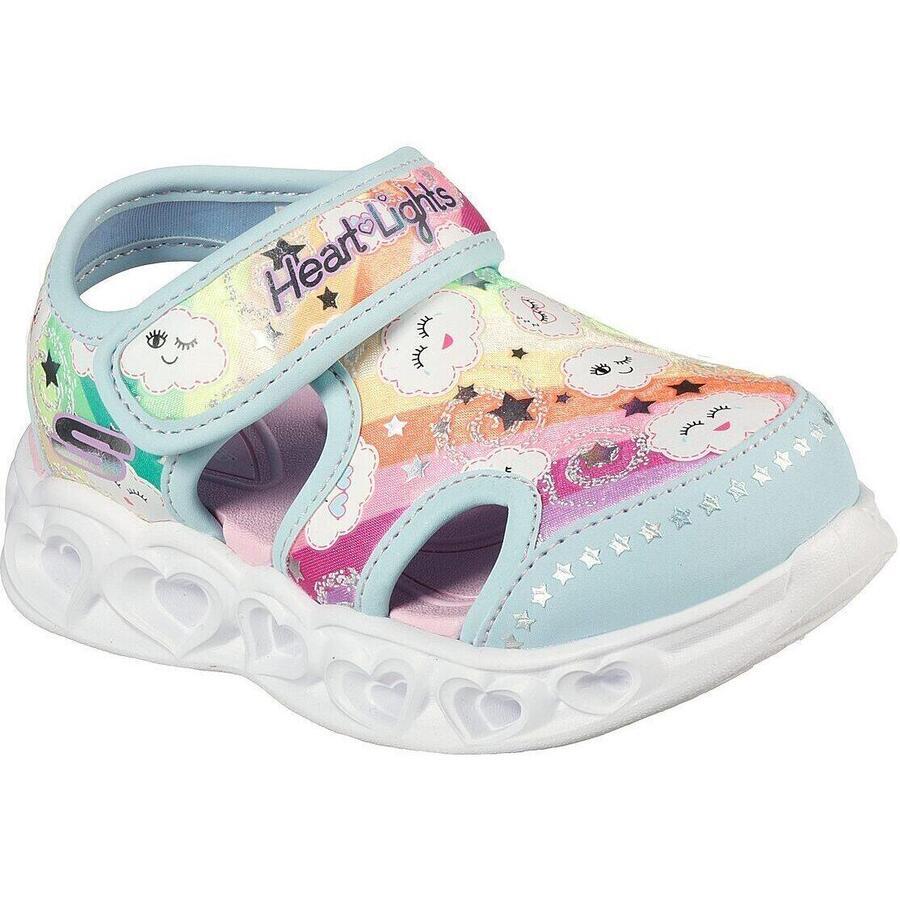 

Сандалии Skechers Heart Lights Sandals, синие, детские