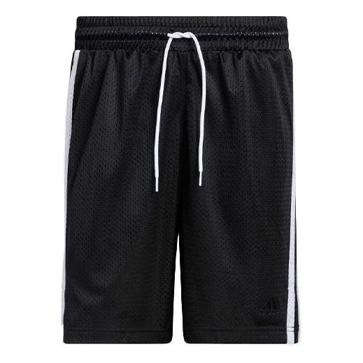 

Шорты side stripe printing loose shorts black Adidas, черный