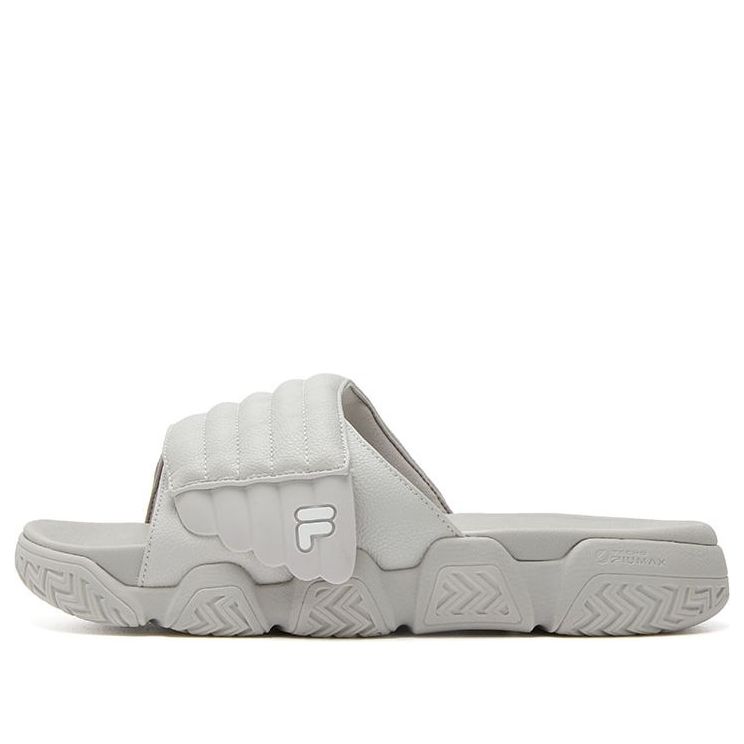 

Тапочки FILA FUSION Lifestyle Comfort Slides 'Grey' T12M321507FQG, серый