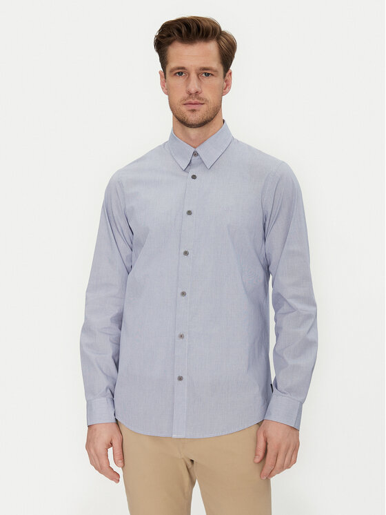 

Рубашка обычного кроя XM000445 AF13007 FB056 Armani Exchange, голубой