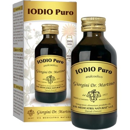 

Dr. Giorgini Чистый жидкий спиртовой раствор йода 100 мл