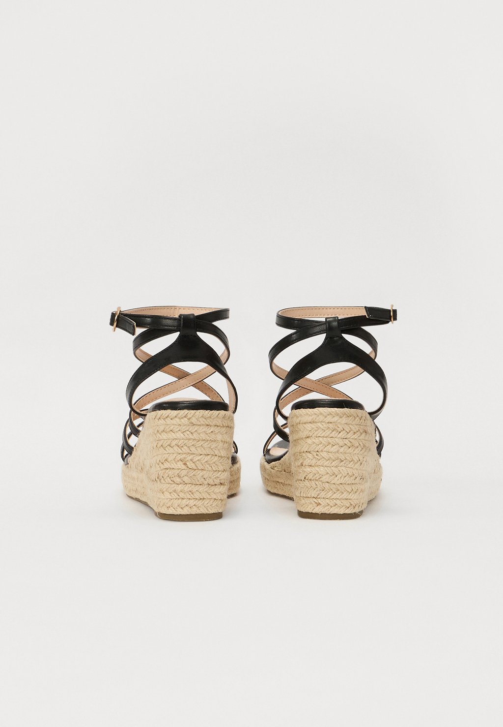 Сандалии с манжетой на щиколотке HADIA - Espadrilles RAID, черный — фото 3
