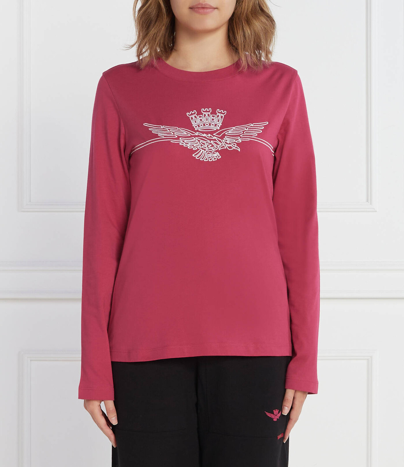 

Блуза Aeronautica Militare Regular Fit, роза