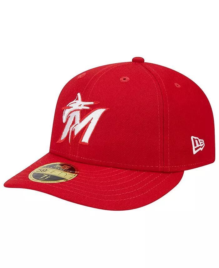 

Мужская бейсболка Scarlet Miami Marlins Low Profile 59FIFTY Fitted New Era