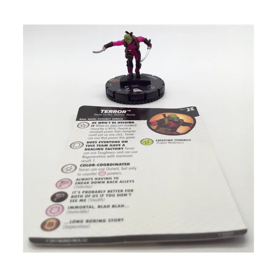 

Террор № 101 (LE), Marvel HeroClix - Deadpool & X-Force - Singles