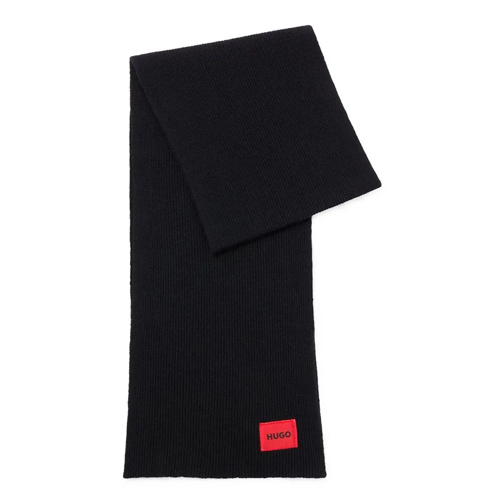 

Шарф HUGO Zaff 6 10251113, черный