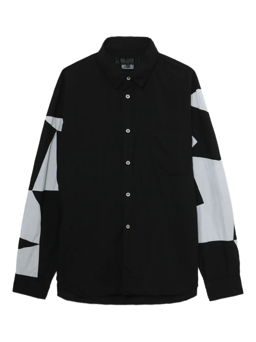 

Рубашка с геометричным принтом Black Comme Des Garçons, черный