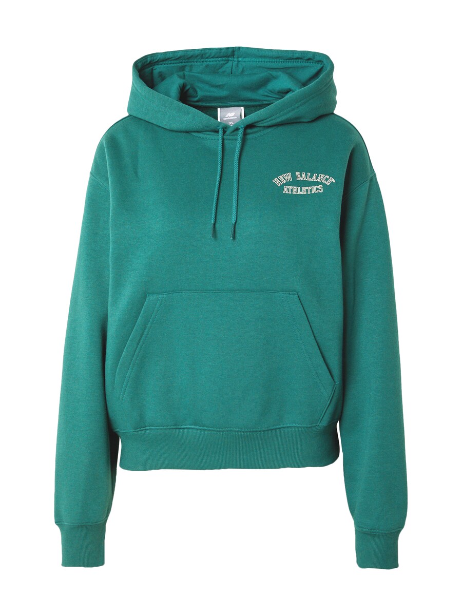 

Толстовка с капюшоном new balance Sweatshirt, изумрудный