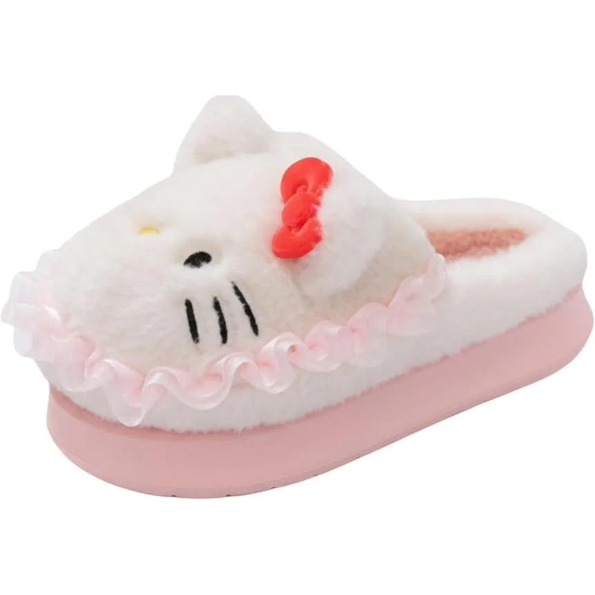 Домашние тапочки для детей Sanrio, белый - KT cat