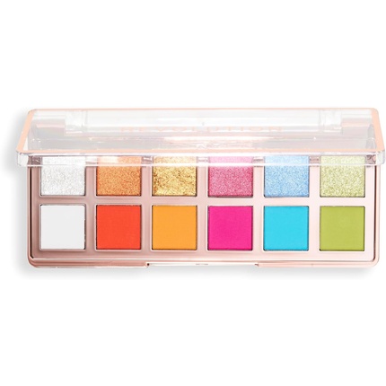 

Палетка Revolution The Vibrant Icon Brights Palette 12 Pigmented Cream Matte