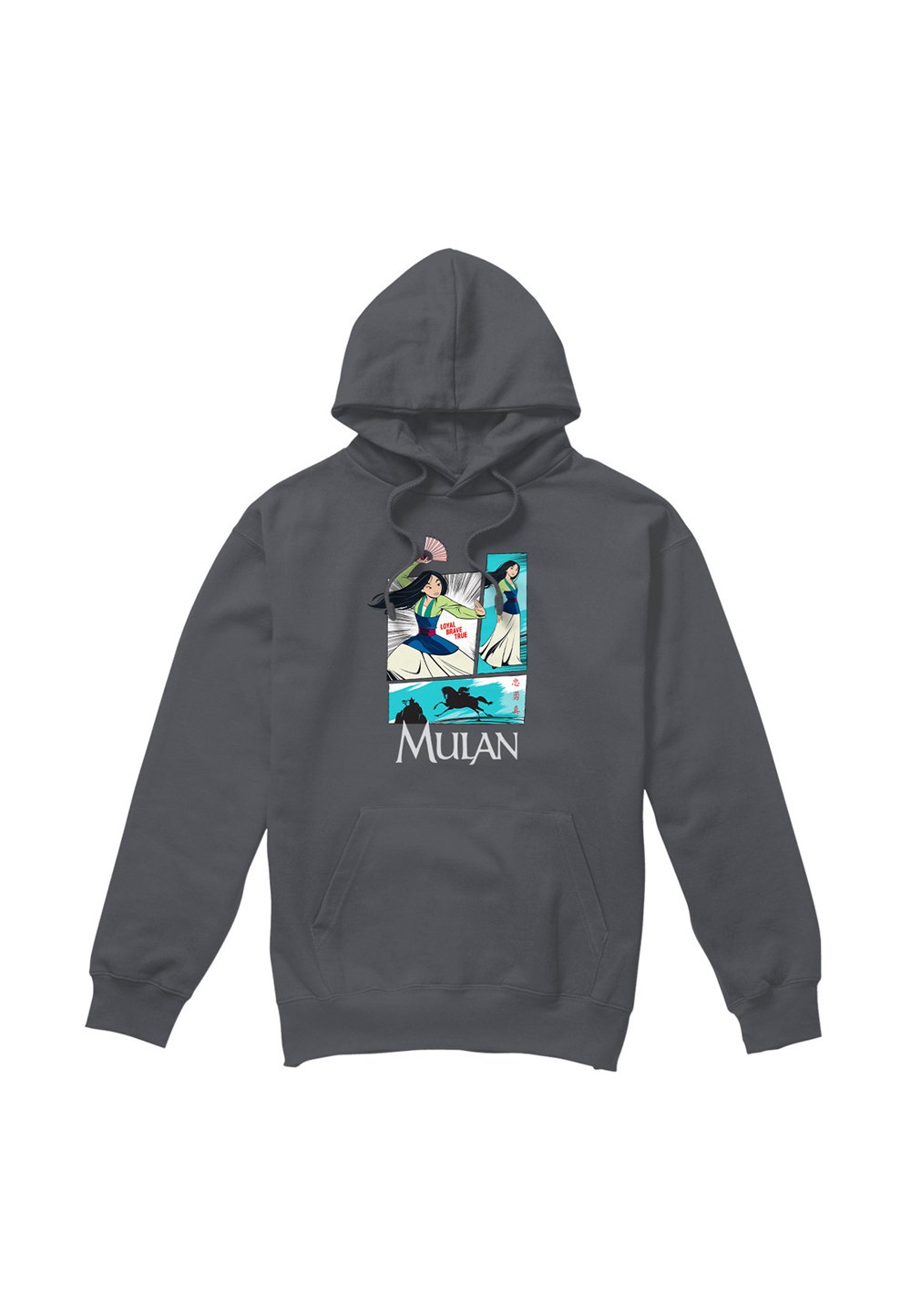 

Толстовка MULAN ACTION PANELS Disney, антрацит