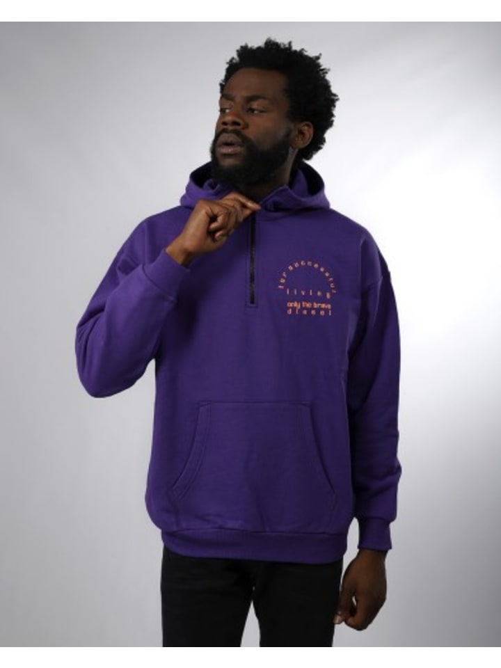 

Толстовка Diesel Sweatshirt, фиолетовый