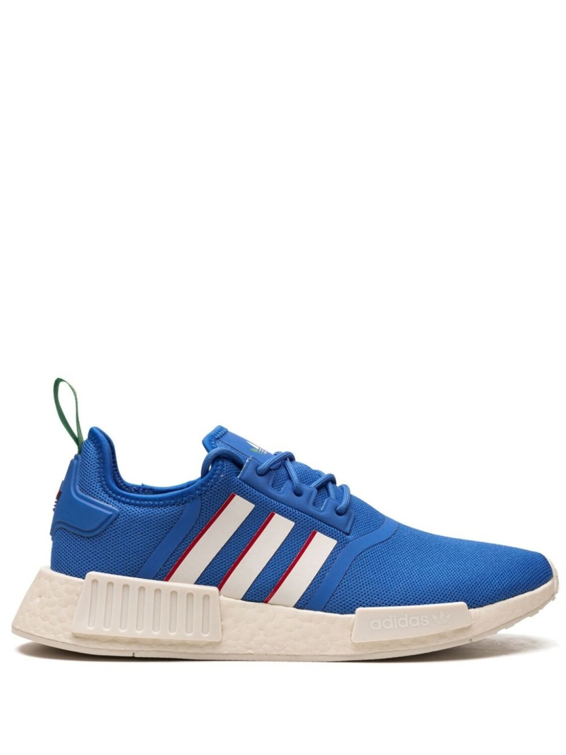 

adidas кроссовки NMD_R1 Red / Royal Blue / Off White, синий