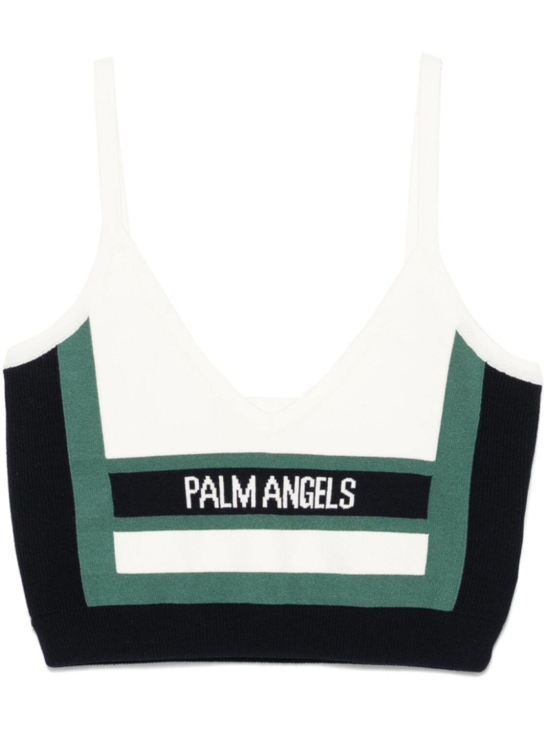 

Топ Racing без рукавов Palm Angels, синий