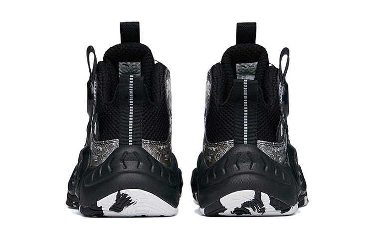 Детские баскетбольные кроссовки GS Mid-top Black Anta Kids — фото 4