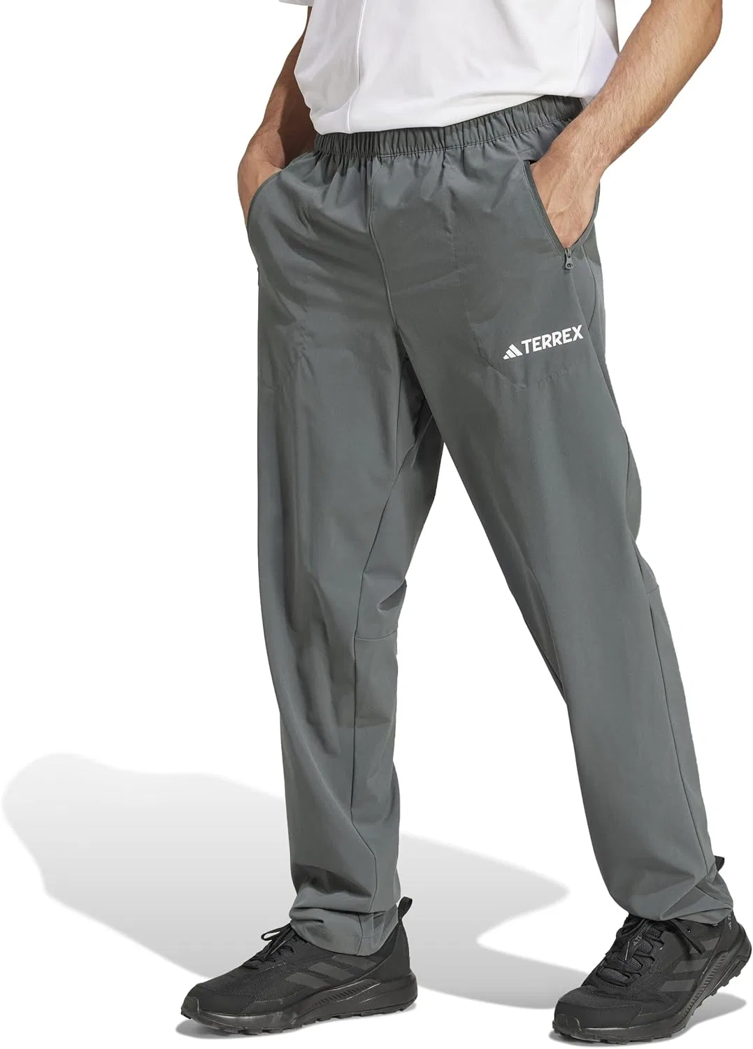 Мужские походные брюки adidas Terrex Multi Essentials из эластичной ткани — фото 3