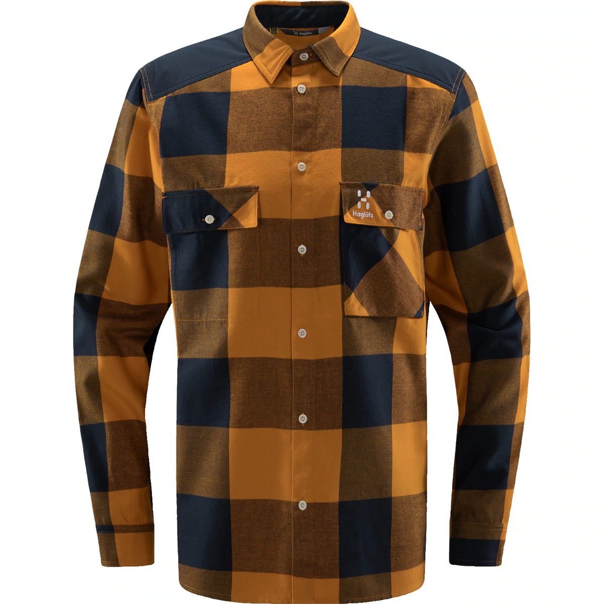 

Мужская рубашка Haglofs Timmer Shirt Haglöfs, горчичный