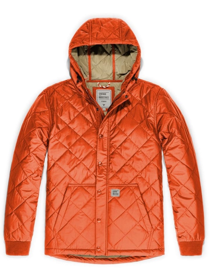 

Стеганая куртка Vintage Industries Steppjacke, оранжевый