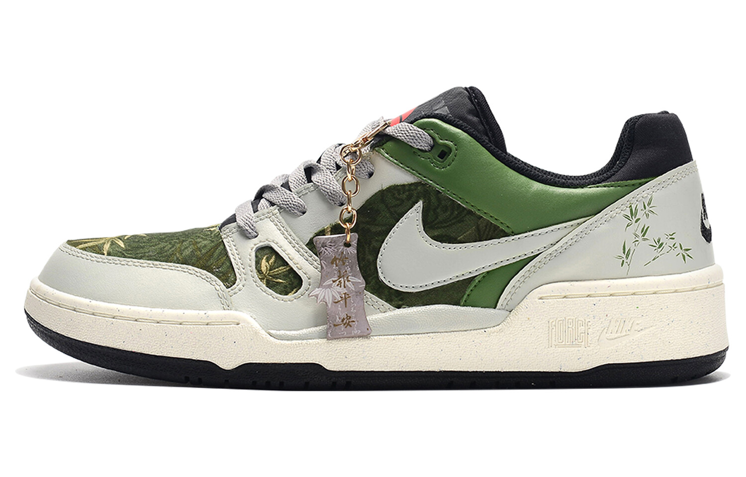 

Мужские кроссовки для скейтбординга Full Force Low-Top, зеленый/серый Nike