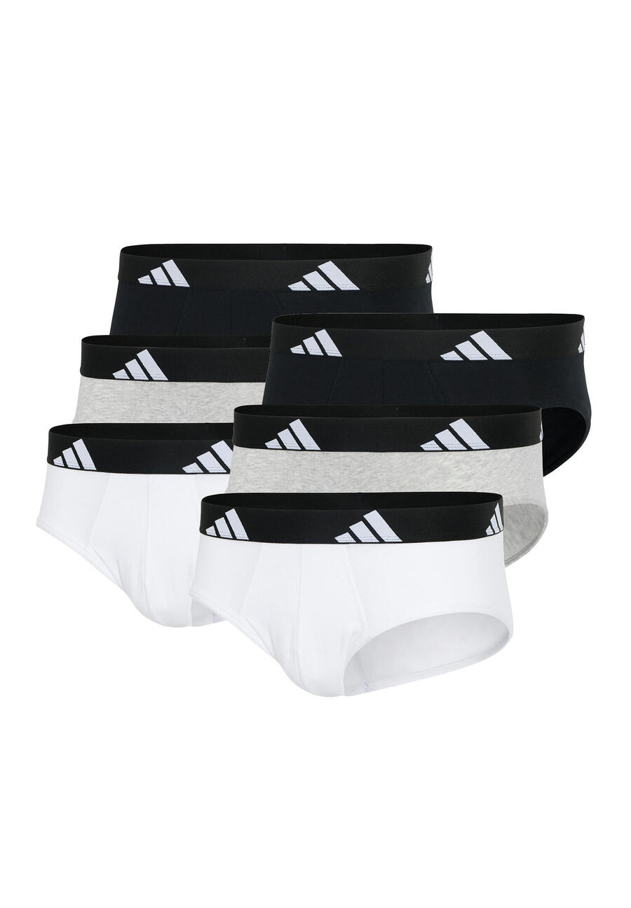 

Мужские трусы-брифы Adidas Basic Brief Men, упаковка 6 шт.