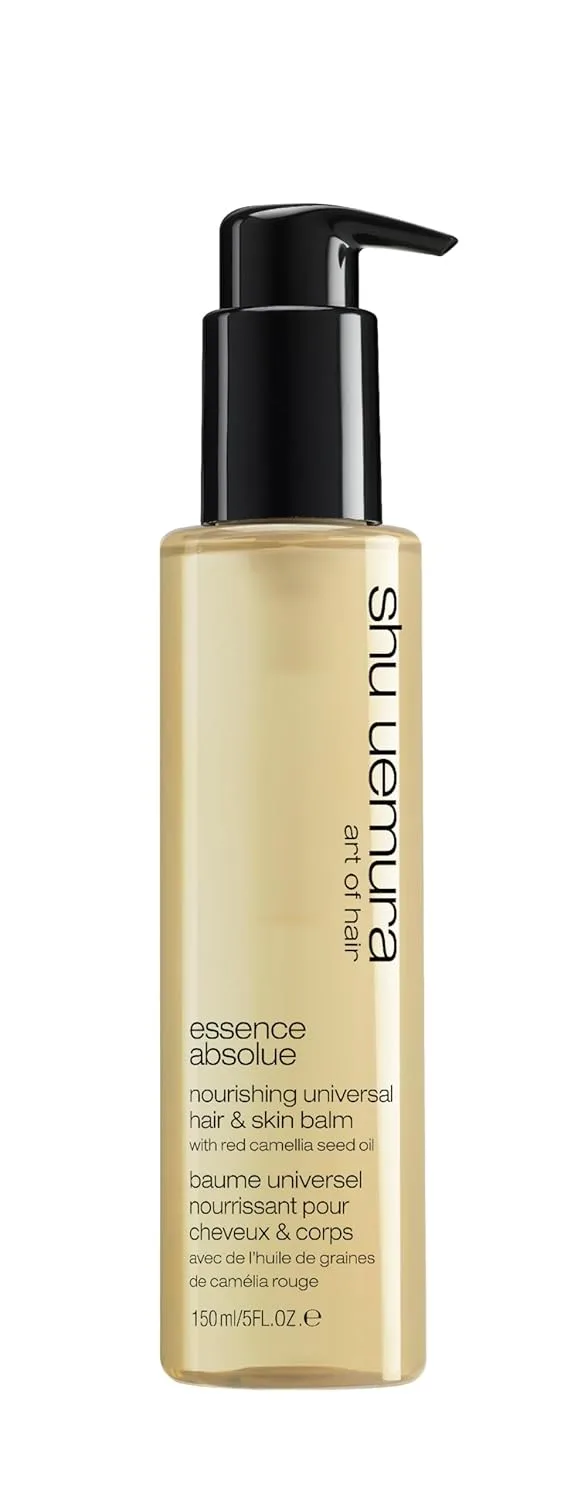 Питательный универсальный бальзам shu uemura art of hair Essence Absolue - интенсивно увлажняет и придает блеск, подходит для сухих волос и кожи, 140 мл, red