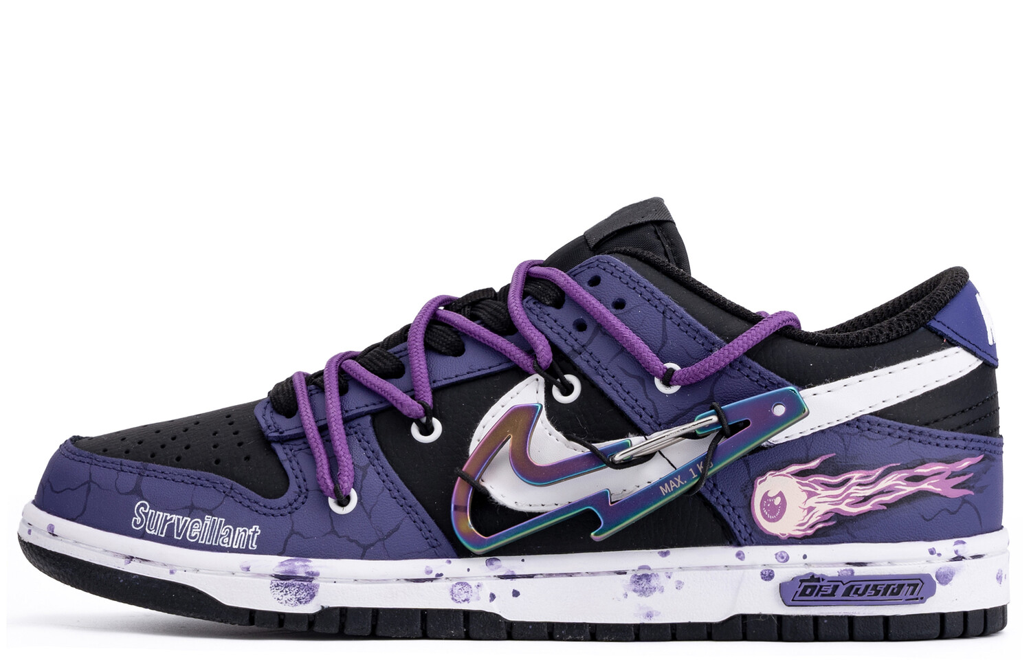 

Женские кроссовки для скейтбординга Nike Dunk, Purple