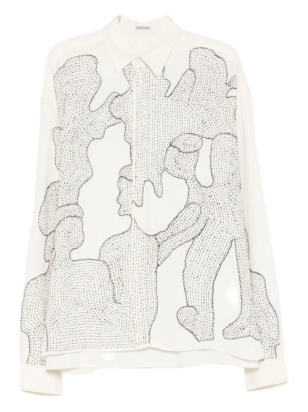 

Рубашка с графическим принтом Glass Cypress, белый