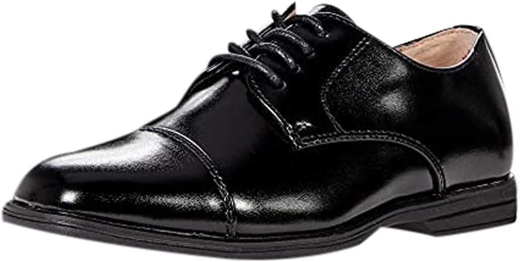 

Детские оксфорды Florsheim Boys Rolan с кап-то носком (младшие/старшие дети), черный