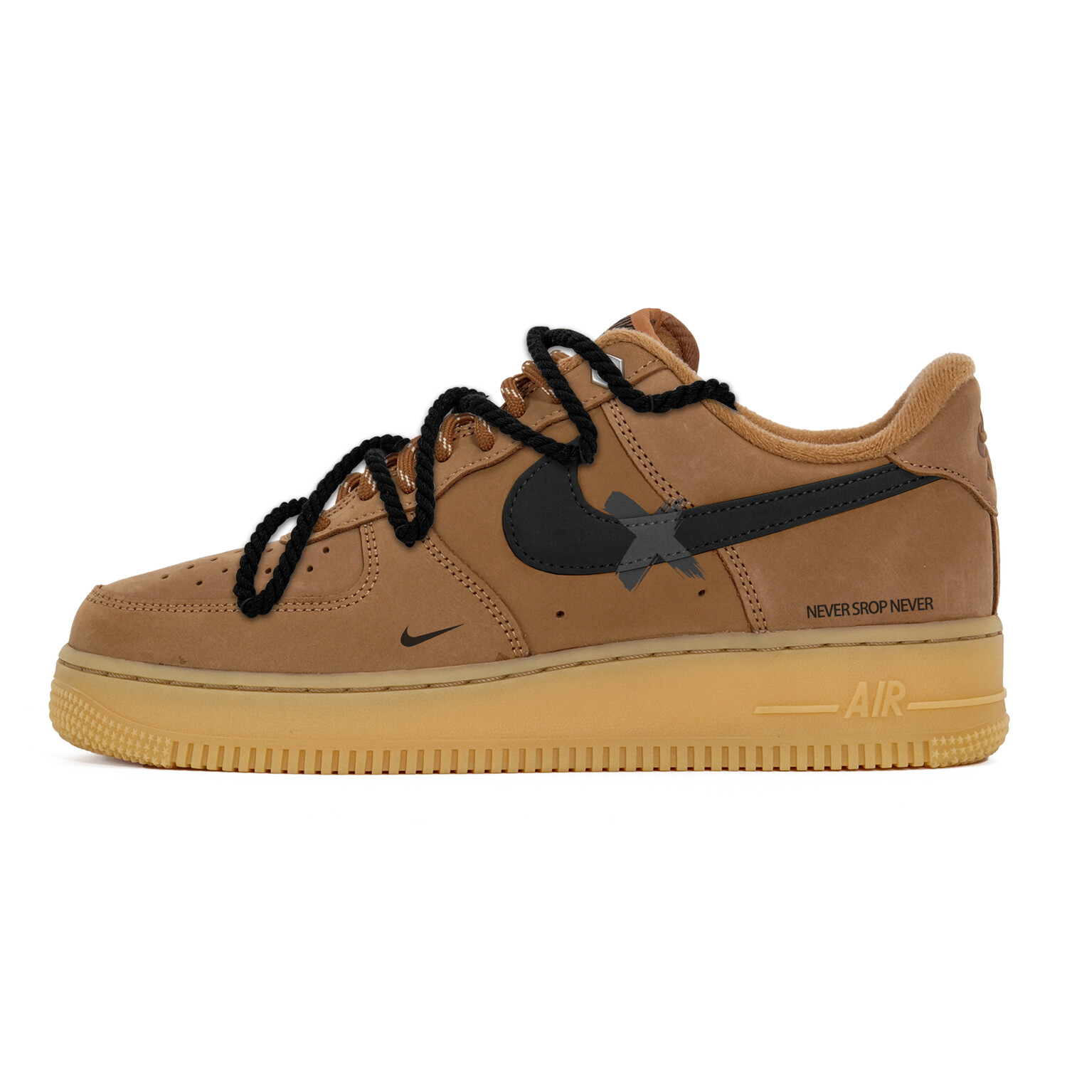 

Кроссовки Nike Air Force 1 Skateboard Shoes Unisex Low-Top Black, унисекс, Черный, Кроссовки Nike Air Force 1 Skateboard Shoes Unisex Low-Top Black, унисекс