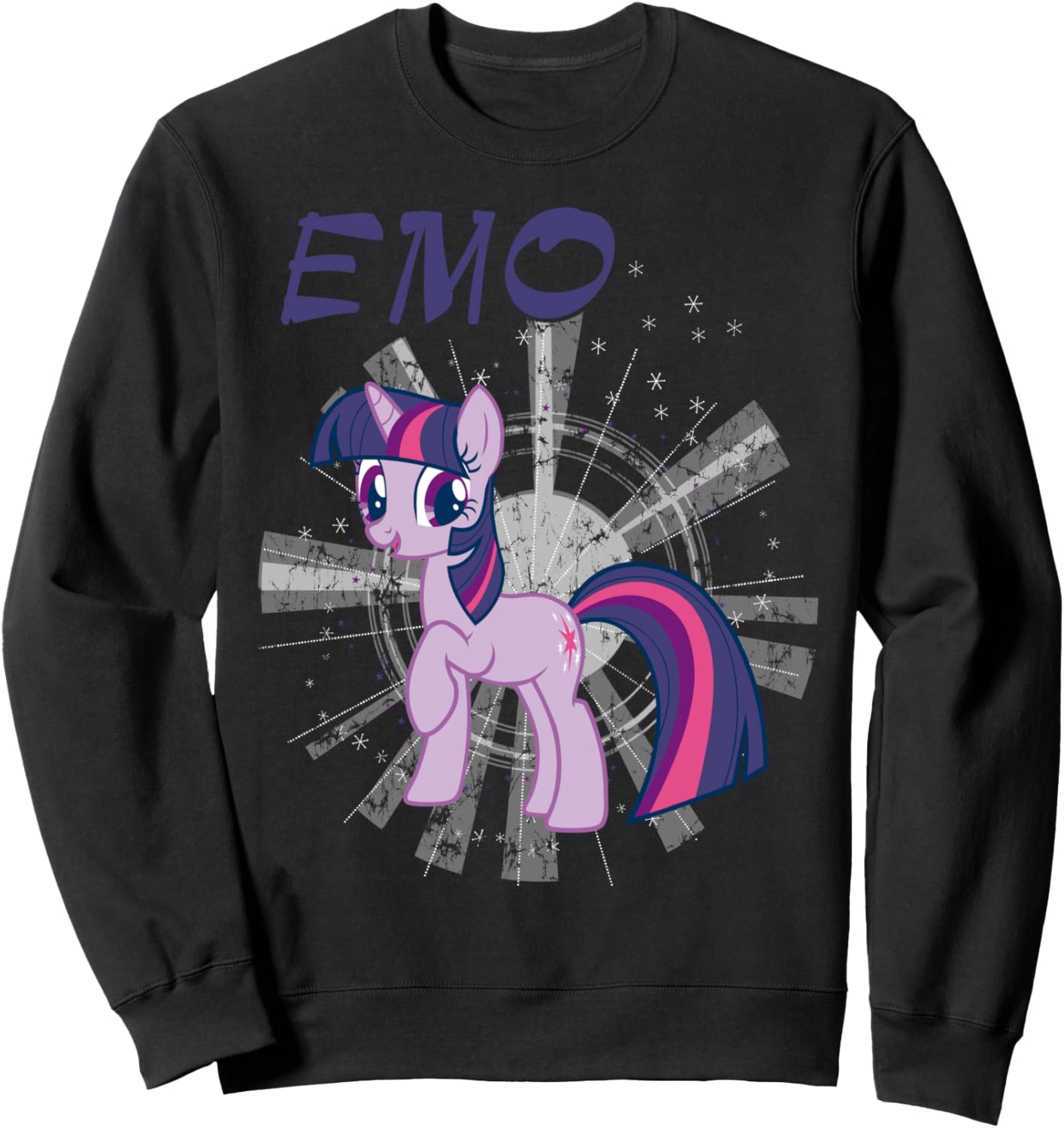 

Американская толстовка My Little Pony Emo 01, черная