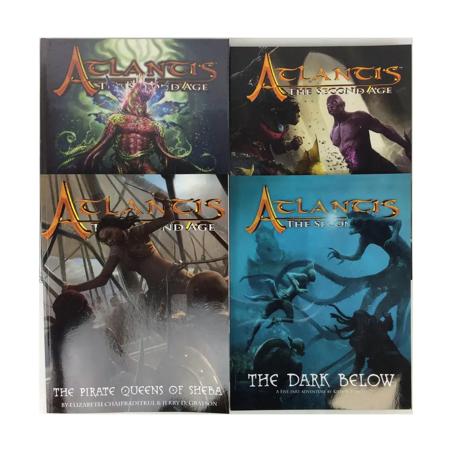 

Атлантида - Коллекция «Вторая эпоха» - 4 книги!, Atlantis - The Second Age